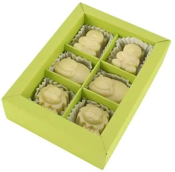 Greendoor Geschenk Set Badepralinen Tierfiguren 60 g