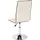 Mendler Esszimmerstuhl HWC-C41 Kunstleder creme 2er Set