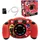 Lexibook - Miraculous Ladybug Cat Noir - 4-in-1-Kinderkamera mit Foto-, Video-, Audio- und Spielfunktionen, 32GB SD-Karte enthalten - DJ080MI