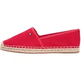 Tommy Hilfiger Flag Canvas Espadrille Damen Rot 37