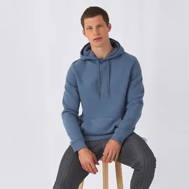 B & C KING Kapuzen Hoodie schwarz M
