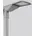 LED Mastleuchte 28 W 10 0 cm 2xZ silber