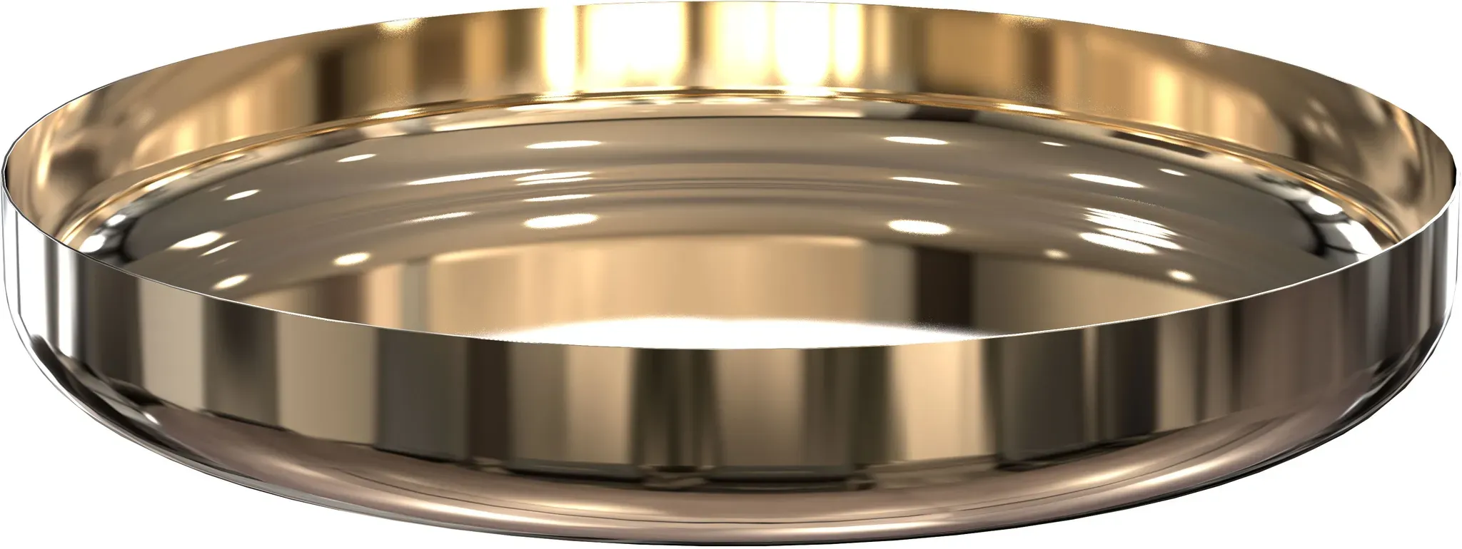 frost RONDO Schale 4370, gold poliert - gold poliert