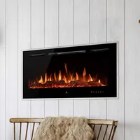 Noble Flame PARIS schwarz 1150 [Elektrokamin Wandeinbau/wandhängend]