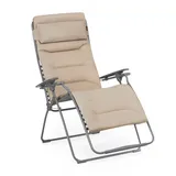 Lafuma Futura XL Relaxliege 76 x 123 x 97 cm Beige Mocha