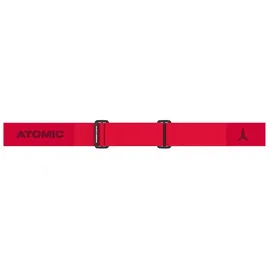 Atomic Four HD Skibrille (Größe One Size, rot)