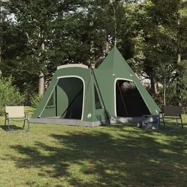 vidaXL Teepee Zelt für 5 Personen Grün