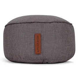 Green Bean Sitzsack-Hocker, Dunkelgrau