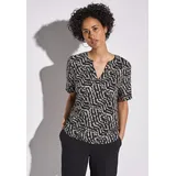 STREET ONE Bluse in schwarz | 42