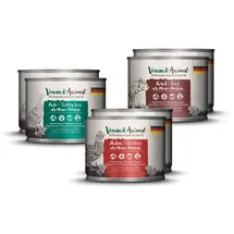 Venandi Animal Probierpaket Huhn, Pute, Rind 6 x 200 g