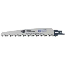 Nordic Pocket Saw Frischholz Sägeblatt Silber (1 Stück) - silver Blade für Faltsäge Gr 20 cm grau