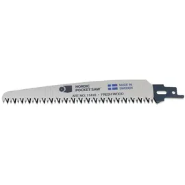 Nordic Pocket Saw Frischholz Sägeblatt Silber (1 Stück) - silver Blade für Faltsäge Gr 20 cm grau