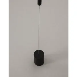 Nova Luce Elettra 1-flg. 300 cm schwarz