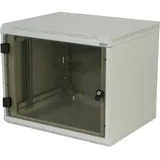 Triton RBA-12-AS4-CAX-A1 48,26 cm (19 Zoll) Wandverteiler RBA, einteilig, 12 HE schwarz