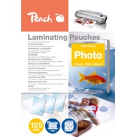Peach Laminierfolien 106x156mm Foto - 125 mic - 25