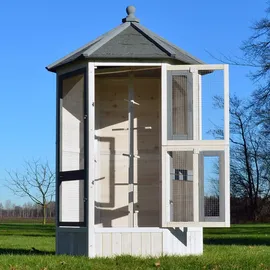 zooprinz Vogelkäfig Luise 0 x 0 x 0 cm wetterfestes Kiefernholz