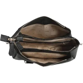 GUESS Handtasche NOELLE Tri Compartment Coal Logo - Schwarz