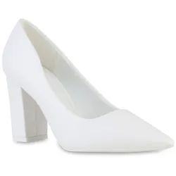 Damen Spitze Pumps in Weiss