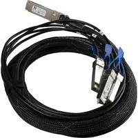 MicroTik Twinaxial Breakout Kabel XQ+BC0003-XS+ QSFP28/4x SFP28 3 m,