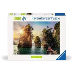 Ravensburger Puzzle Three rocks in Cheow, Thailand, 1000 Teile Puzzle