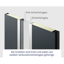 Hörmann EcoStar ISOPRO Secur IPS 780S links 110 x 210 cm anthrazit metallic