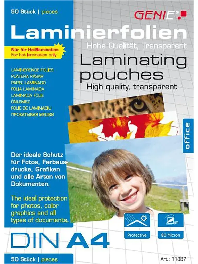 Genie 11387 Laminierhülle 50 Stück(e)
