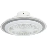 EGLO Albufeira Deckenventilator 0 cm Grau/Weiß