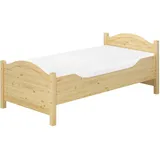 Erst-Holz®Seniorenbett extra hoch Federholzrahmen Matratze 90x200 Einzelbett Gästebett 60.40-09 M FS