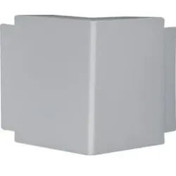 Hager M55227030 Außeneck aus Kunststoff halogenfrei zu Kanalsystem LF/LFH/FB 60x150 steingrau.Außeneck als Hauben-Formteil zu
