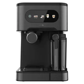Cecotec Power Espresso 20 ColdBrew Latte schwarz + 500 ml Milch + Warmhaltebecher