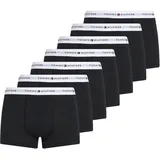 Tommy Hilfiger Trunk »7P TRUNK« Packung, 7er, 7 Stk., mit Logobund Gr. M (50) - 7 Stk., Blk/Blk/Blk/Blk/Blk/Blk/Blk, , 71533508-M 7 Stk.
