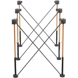 Bora Untergestell Stahl 60 cm x 120 cm blau