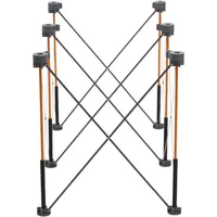 Bora Untergestell Stahl 60 cm x 120 cm blau