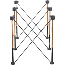 Bora Untergestell Stahl 60 cm x 120 cm blau