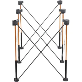 Bora Untergestell Stahl 60 cm x 120 cm blau