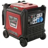 Geotech-Pro PTGA 9000 - Leiser Benzin-Stromerzeuger mit AVR-Regelung 7.5 kW - Dauerleistung 7 kW - 230V