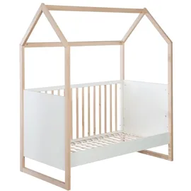 ROBA BAUMANN Roba Hausbett 70x140cm Buche natur Holz weiß
