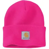 Carhartt Herren-Strickmütze mit Krempe, Pink Glow, Einheitsgröße - Einheitsgröße