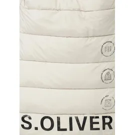 s.Oliver Wintermantel beige / schwarz XXXL