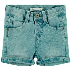 name it Shorts Nmmsofus Dnmbance light blue denim, 80