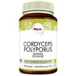 CORDYCEPS POLYPORUS Bio Pilzpulver-Kapseln 90 St