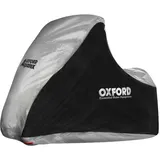 Oxford Aquatex MP3/3 Motorrad/Roller Abdeckung, Schwarz/Silber