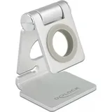 DeLock Smartwatch Halterung verstellbar silber,