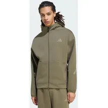 adidas Z.N.E. Kapuzensweatjacke Herren Grün XS