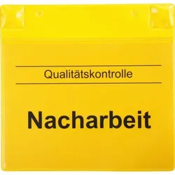 Magnetisches Kennzeichnungs-Pad Nacharbeit, gelb, Kunststoff, 230x220x35mm, 5/VE