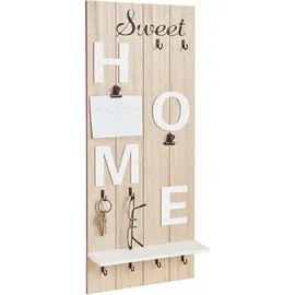 Home Affaire Garderobenleiste Sweet Home Beige