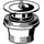 Viega Ablaufventil 7432 11/2" x 70 mm, mit Stopfen/Dreieckhaken