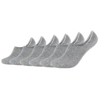 CAMANO Füßlinge 6er Pack comfort in Grau | Gr.: