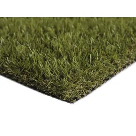 Primaflor Primaflor-Ideen in Textil Kunstrasen »Kunstrasen KORSIKA«, rechteckig, 32 mm Höhe, natürliche Optik, mit Drainagefunktion, für Balkon, Terrasse & Garten