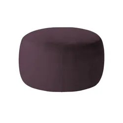 Samt Hocker  Amadi ¦ lila/violett ¦ Maße (cm): B: 60 H: 40
